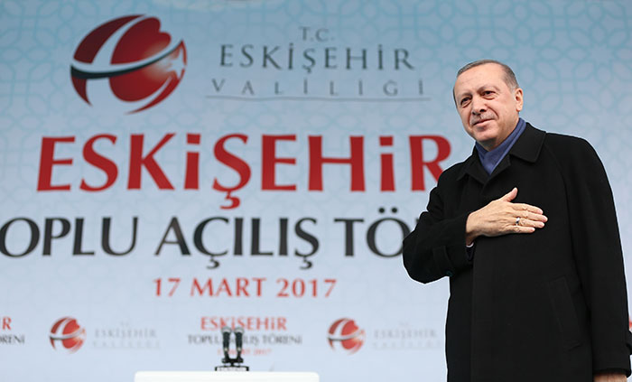 Cumhurbaşkanı Erdoğan Eskişehir