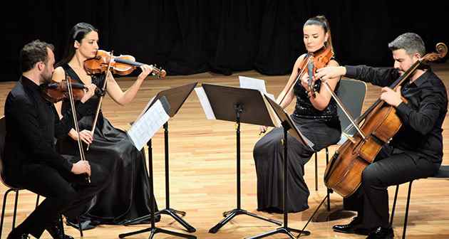Eskişehir'de Semplice Quartet konseri